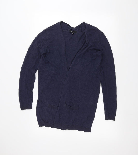 Womens UK Size 12 New Look Blue Cardigan Jumper