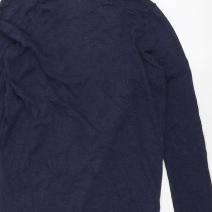 Womens UK Size 12 New Look Blue Cardigan Jumper