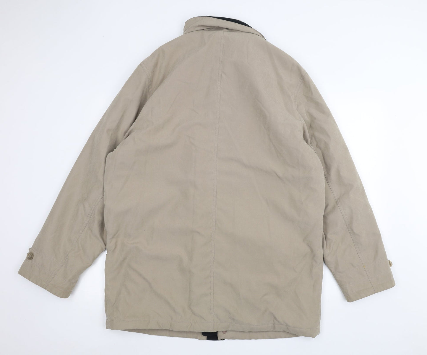 West rock Mens Brown   Pea Coat Coat Size M