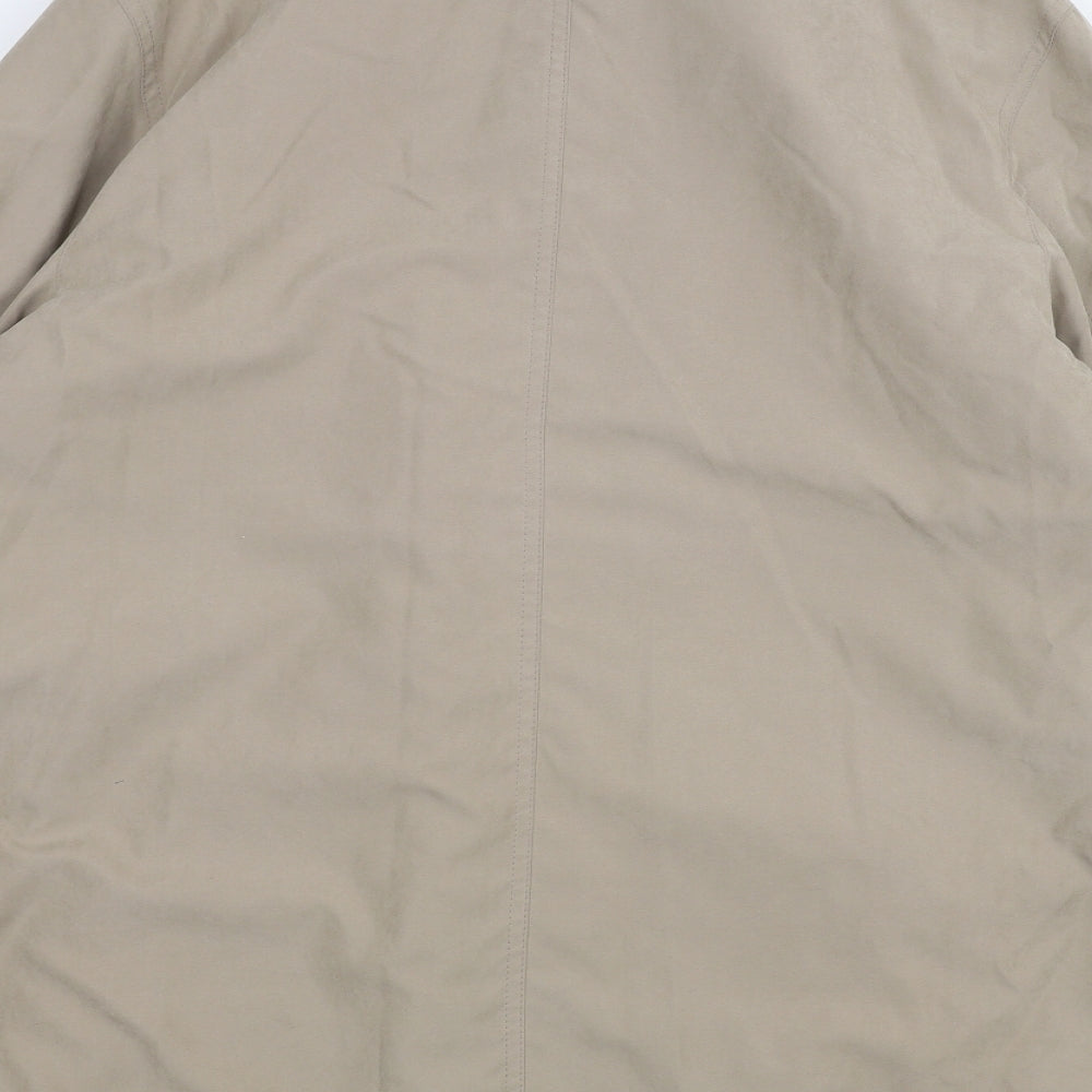 West rock Mens Brown   Pea Coat Coat Size M