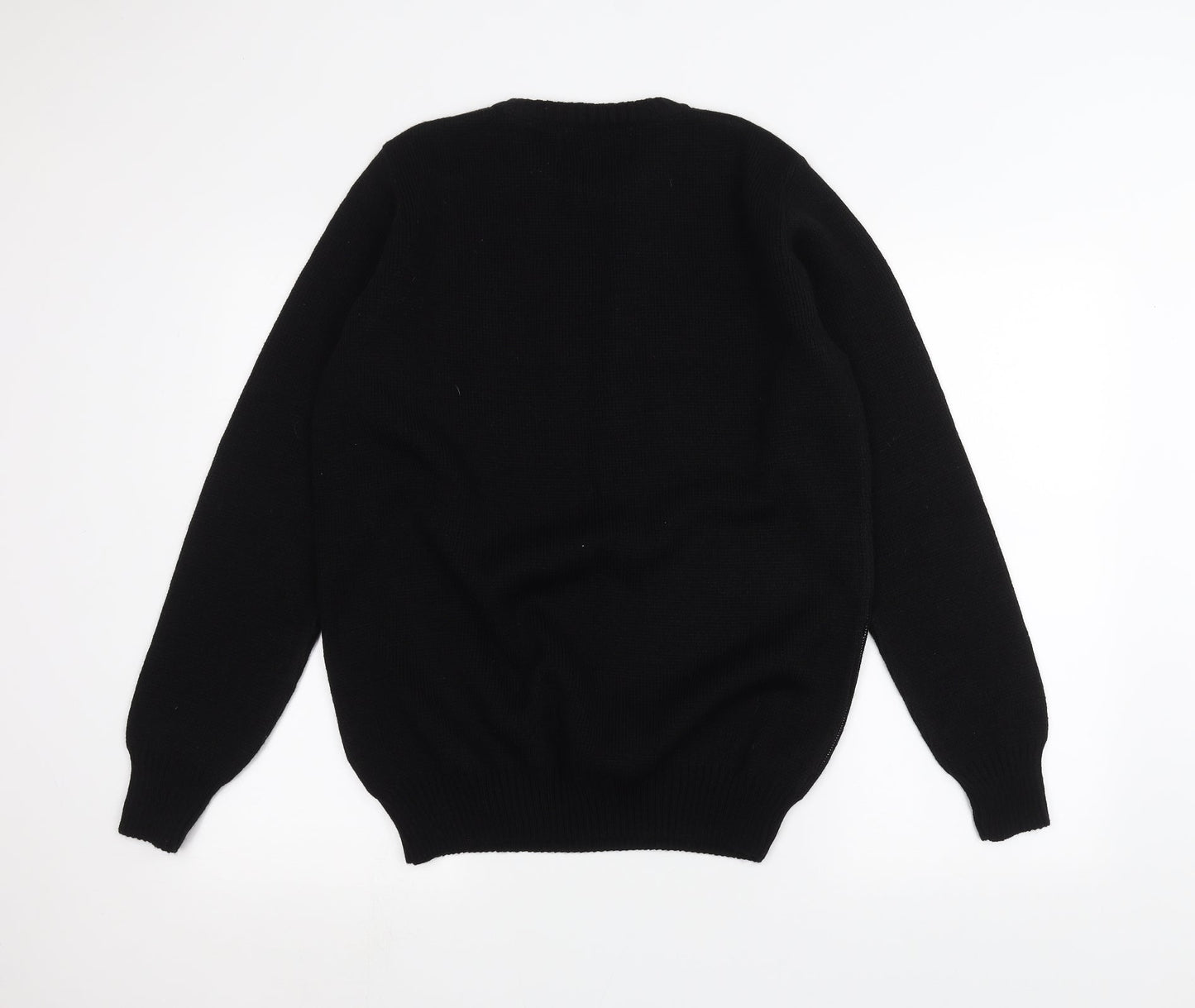 New Look Mens Black   Pullover Jumper Size M