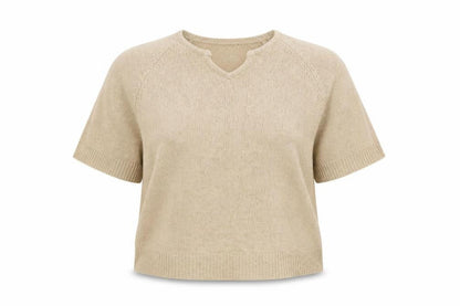 Womens UK Size L Bonmarché Brown Basic T-Shirt