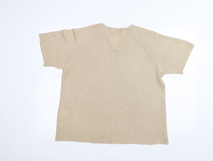 Bonmarché Womens Brown   Basic T-Shirt Size L