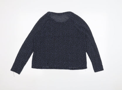 Womens UK Size 14 Atmosphere Blue Pullover Jumper