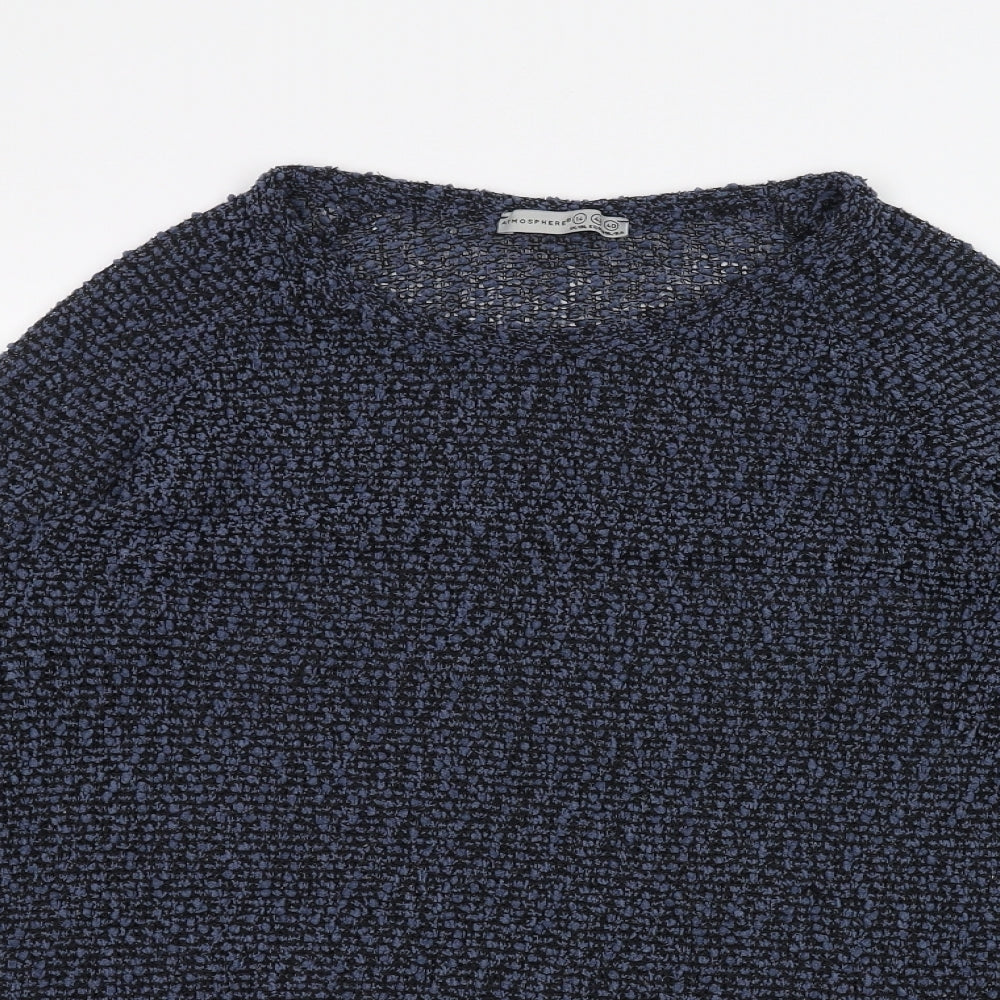 Womens UK Size 14 Atmosphere Blue Pullover Jumper