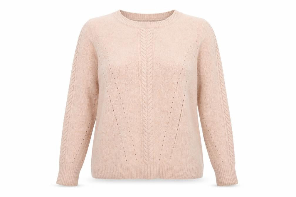 Womens UK Size M Ken Pink Pullover Jumper