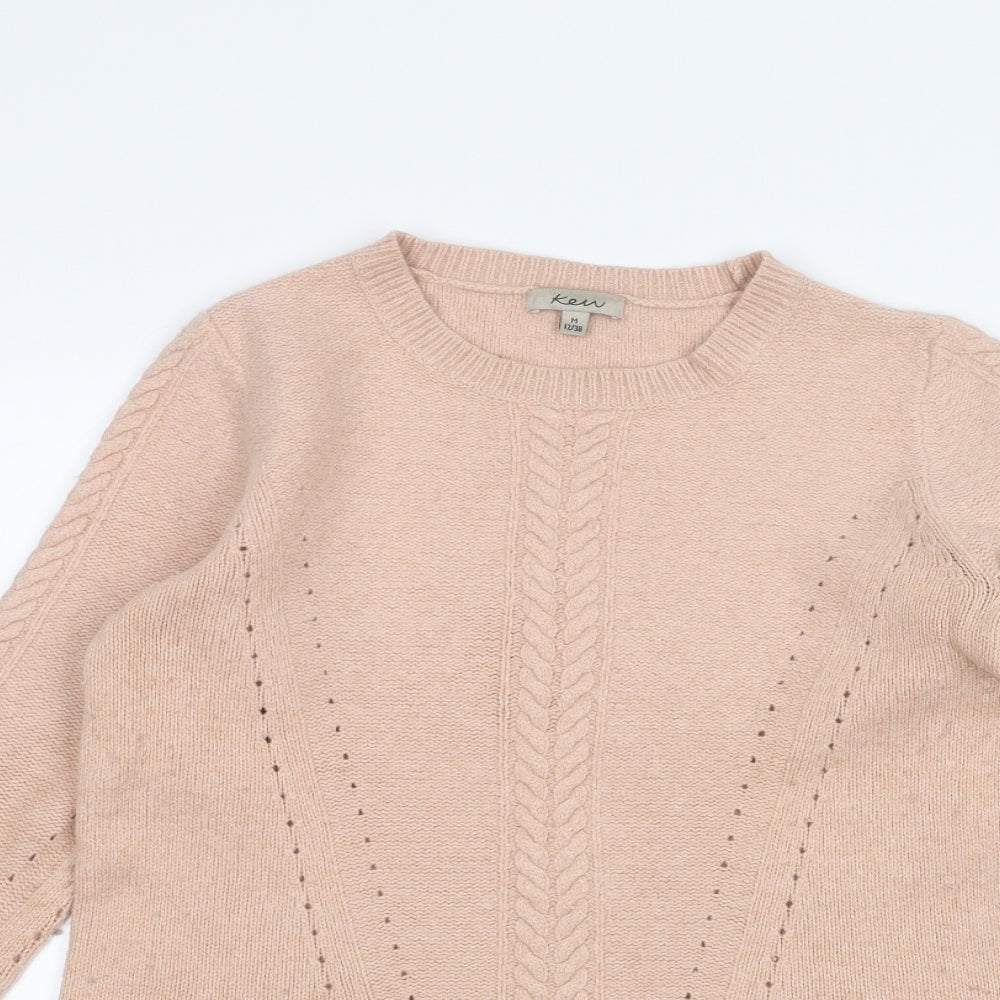 Womens UK Size M Ken Pink Pullover Jumper