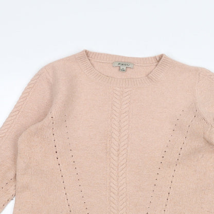 Womens UK Size M Ken Pink Pullover Jumper