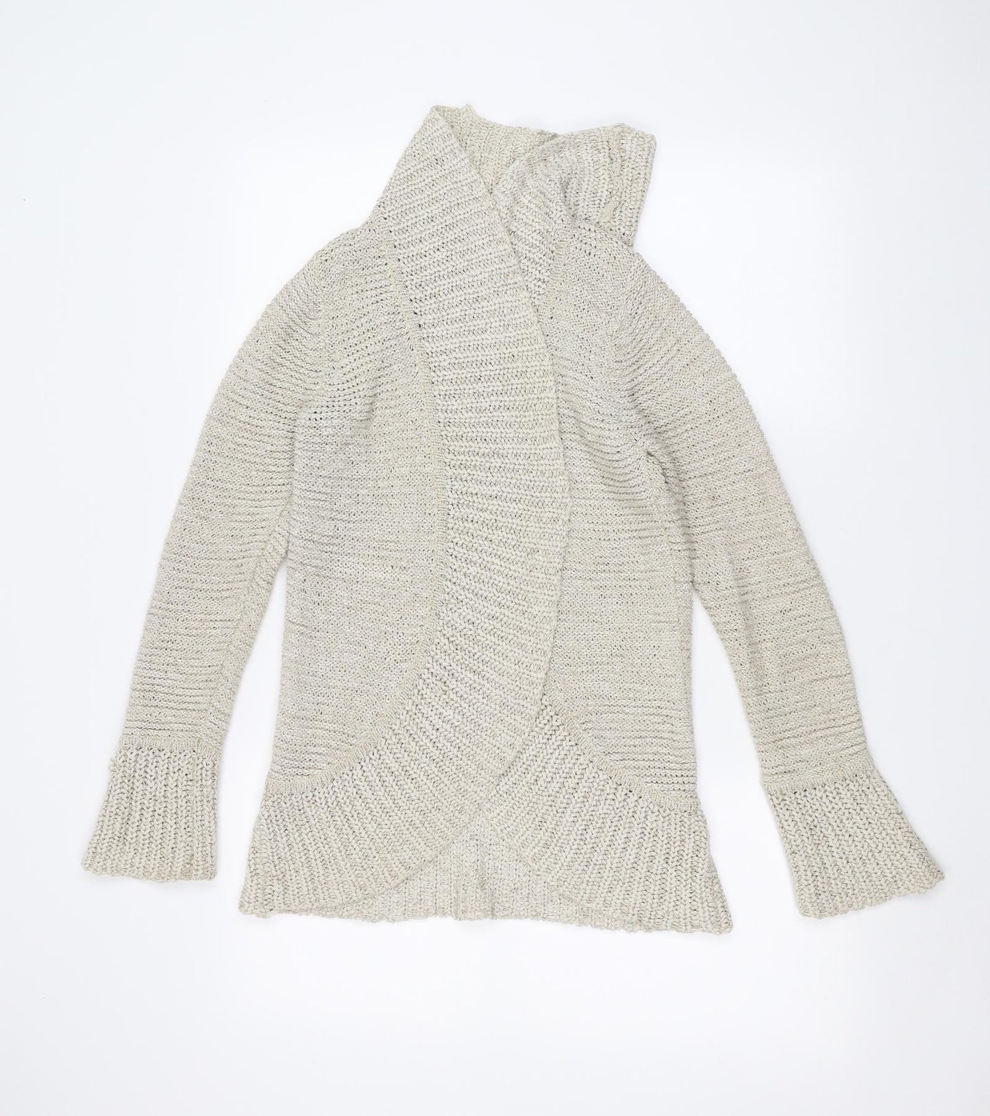 Womens UK Size 12 Soon White Cardigan Jumper