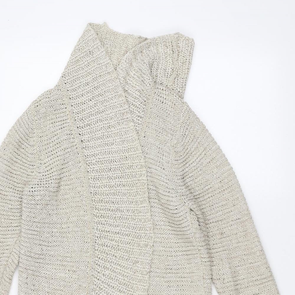 Womens UK Size 12 Soon White Cardigan Jumper