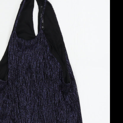 Miss Selfridge Womens Blue   Basic Tank Size 8