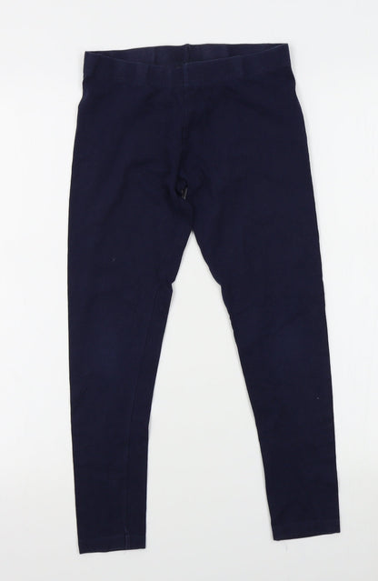 NEXT Girls Blue   Jogger Trousers Size 11 Years - legggins