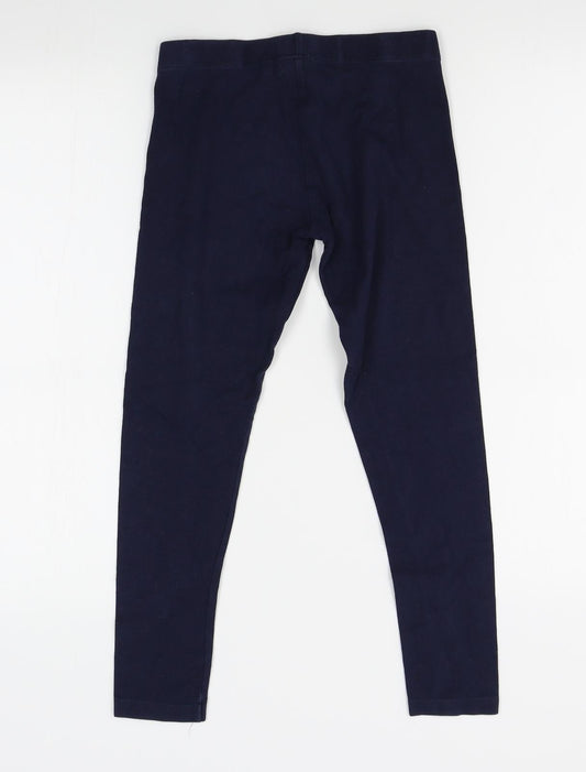 NEXT Girls Blue   Jogger Trousers Size 11 Years - legggins