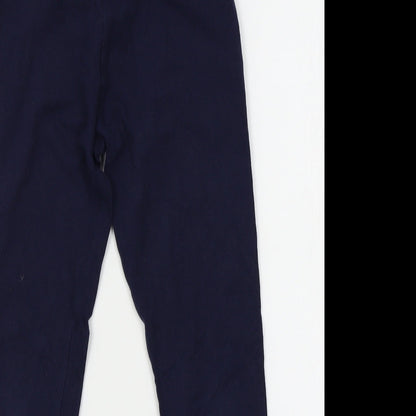 NEXT Girls Blue   Jogger Trousers Size 11 Years - legggins