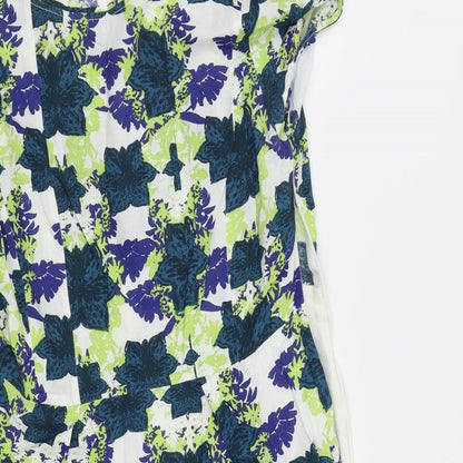 H&M Womens Red Floral  Shift  Size 8