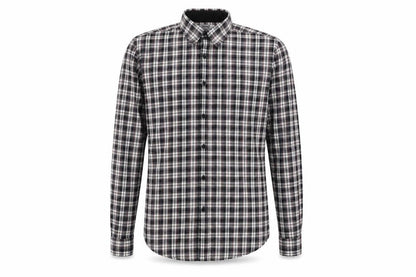 Mens UK Size S Topman Grey  Button-Up Long Sleeve Casual Shirt