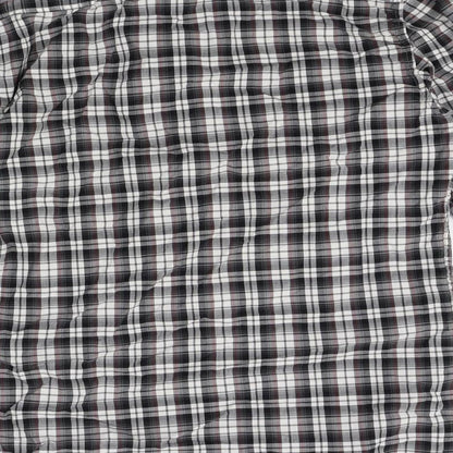Mens UK Size S Topman Grey  Button-Up Long Sleeve Casual Shirt