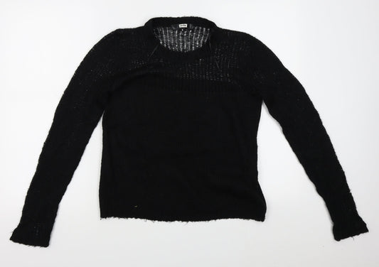 Bikbok Womens Black   Pullover Jumper Size S