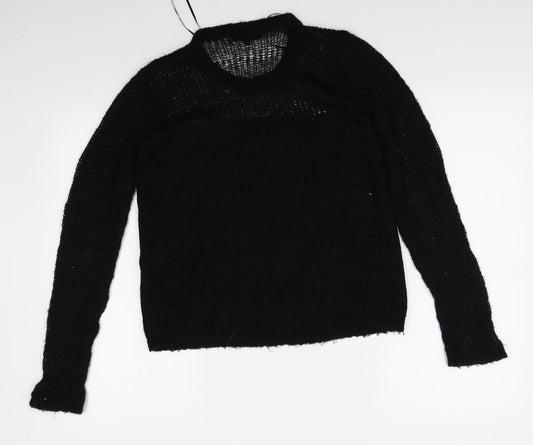 Bikbok Womens Black   Pullover Jumper Size S