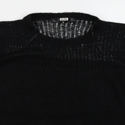 Bikbok Womens Black   Pullover Jumper Size S