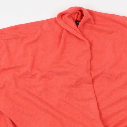 Womens UK Size XL st bernard Orange Wrap Jumper