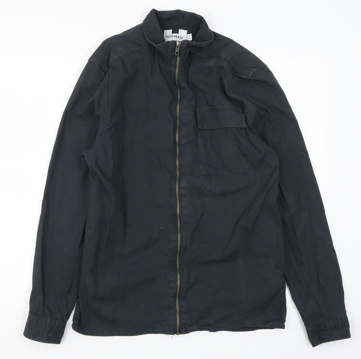 Mens UK Size S Topman Grey Jacket