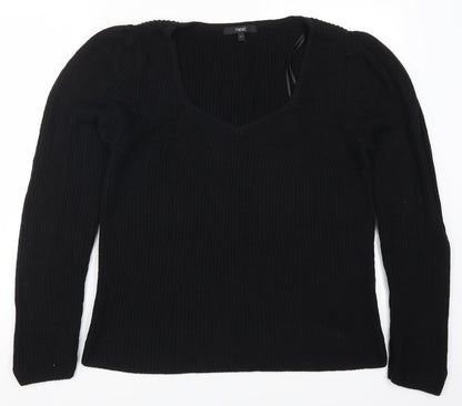 Womens UK Size 14 NEXT Black Pullover Jumper