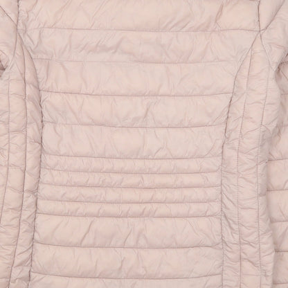Primark Womens Pink   Quilted Coat Size 6