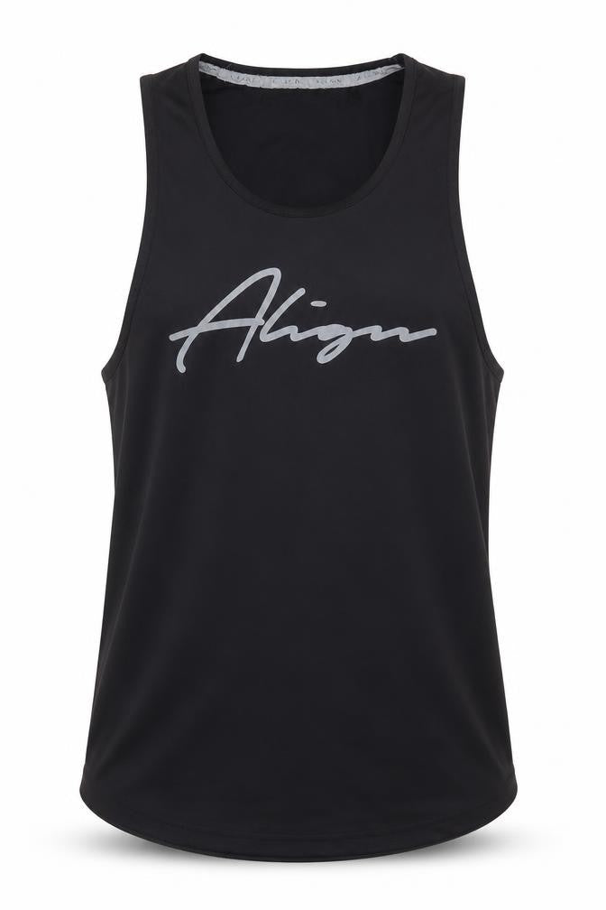 Align Mens Black   Basic Tank Size XS