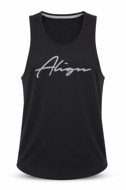 Align Mens Black   Basic Tank Size XS