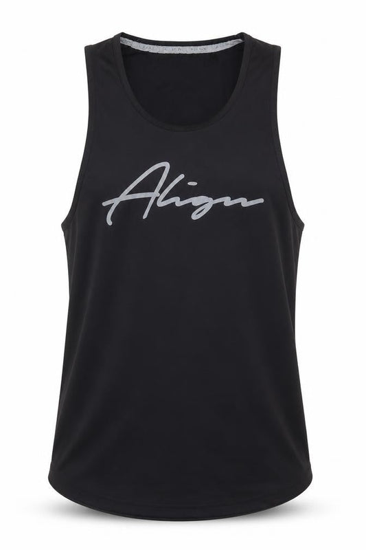 Align Mens Black   Basic Tank Size XS