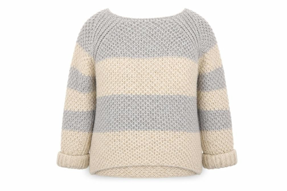 Womens UK Size 10 River Island Grey Pullover Jumper