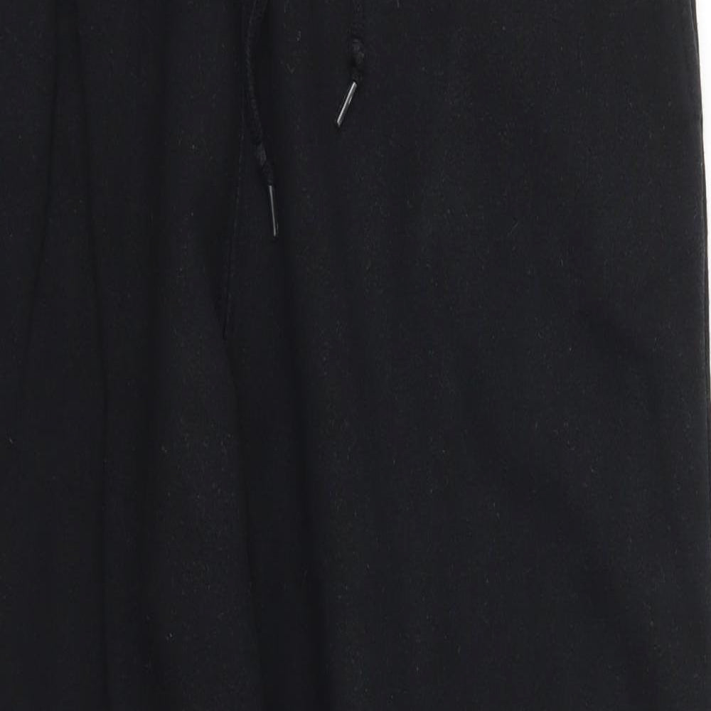 Preworn Mens Black   Cropped Trousers Size 30 L24 in