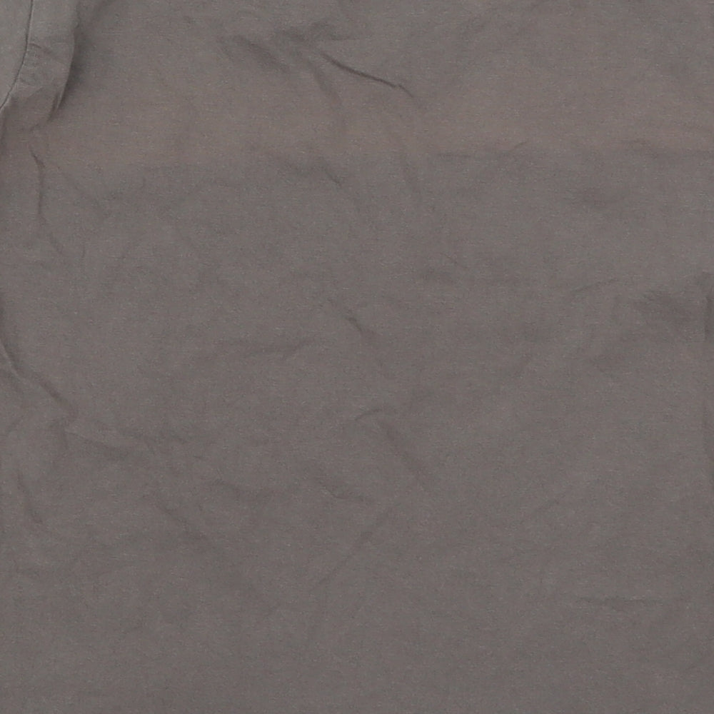 Pia Italia Boys Brown   Basic T-Shirt Size 8-9 Years