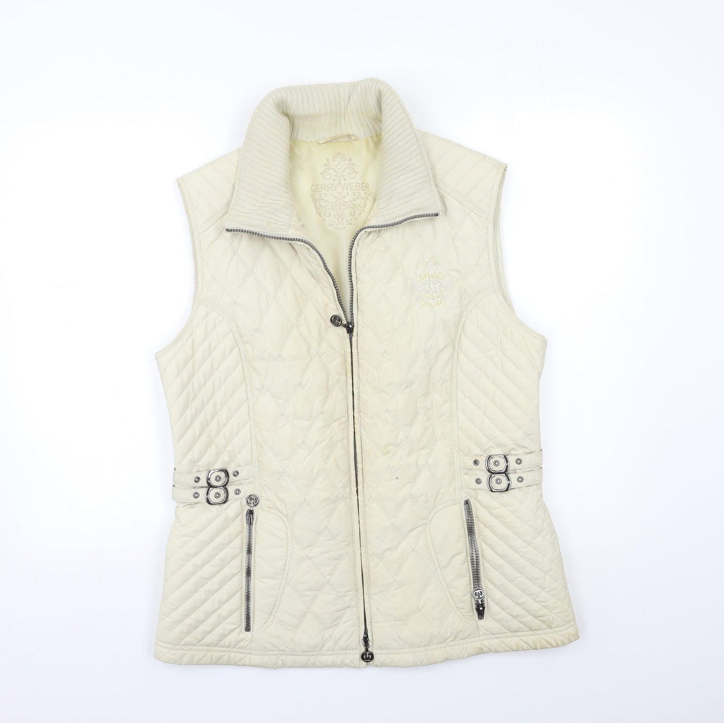 Gerry Weber Womens Ivory   Jacket Blazer Size 14