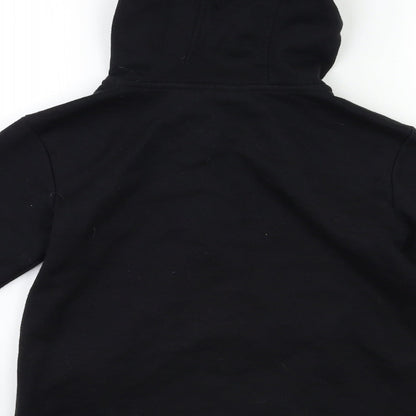 LA Gear Girls Black  Jacquard Full Zip Hoodie Size 12 Years