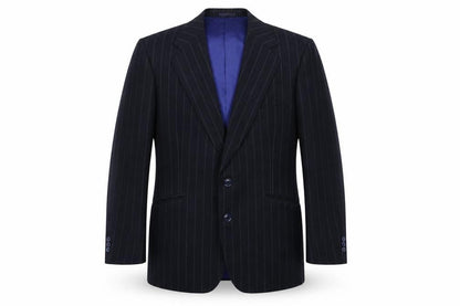 Mens UK Size 42 Preworn Regular Blue Suit Jacket