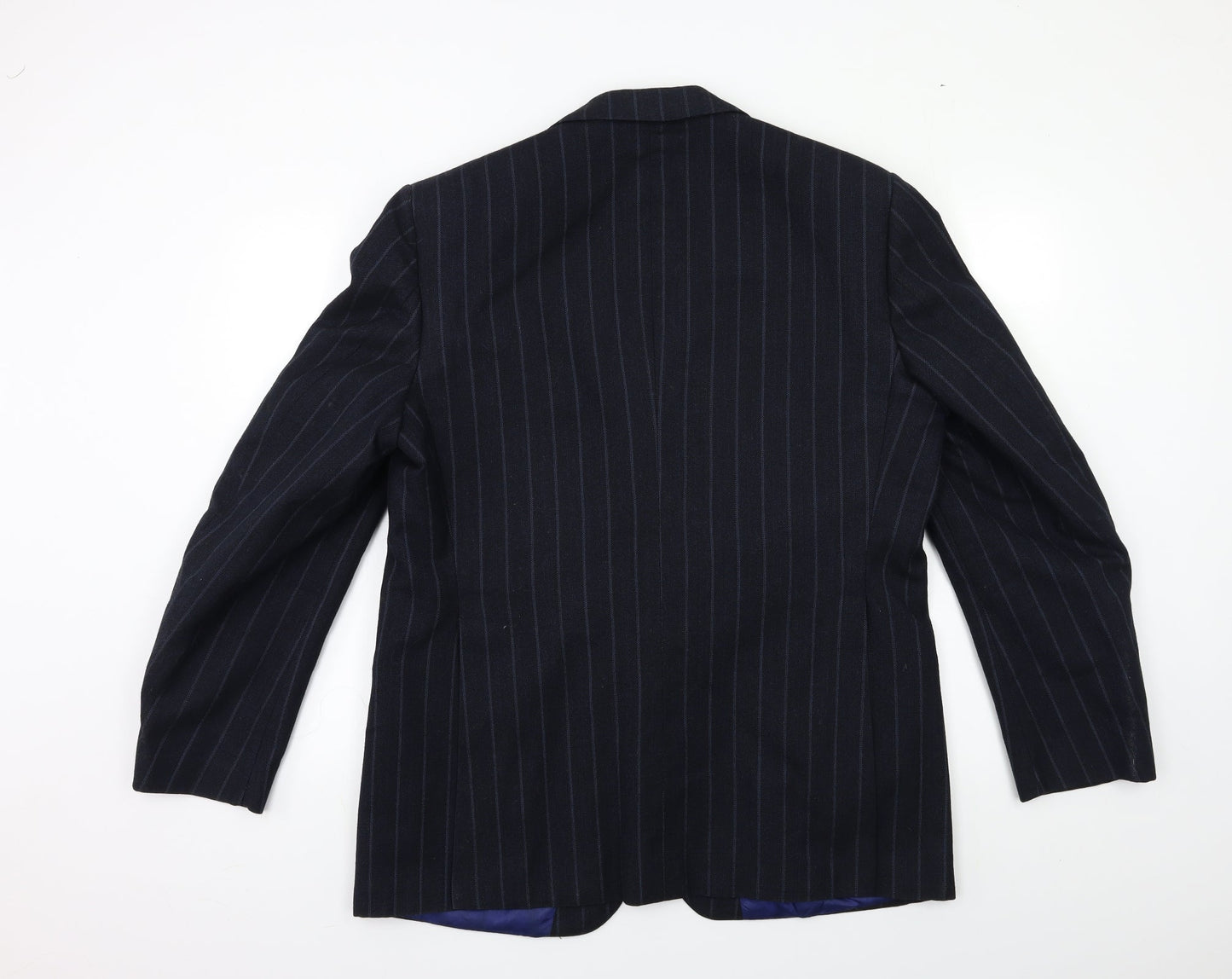 Mens UK Size 42 Preworn Regular Blue Suit Jacket