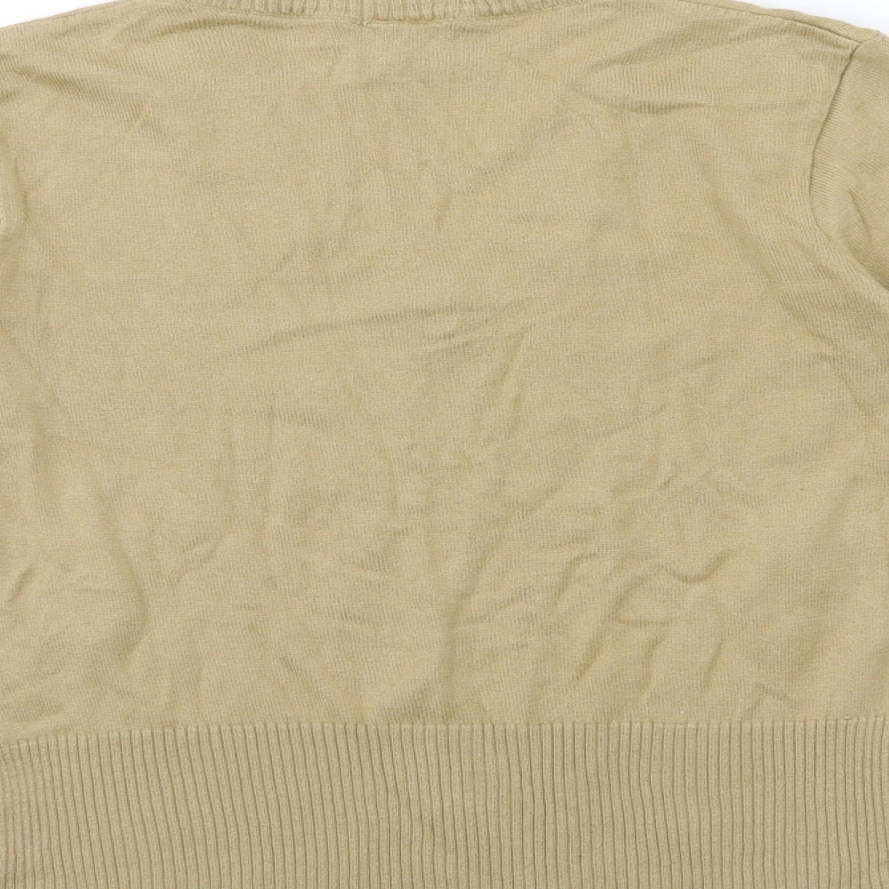 Womens UK Size 12 H&M Brown Pullover Jumper