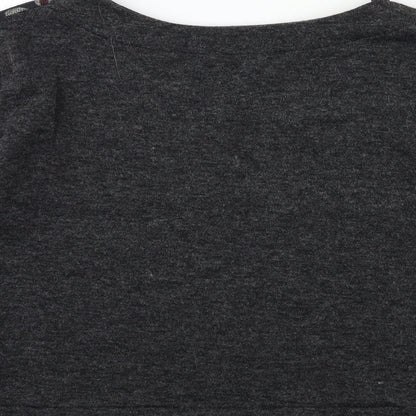 Womens UK Size 6 Preworn Grey Pullover Jumper