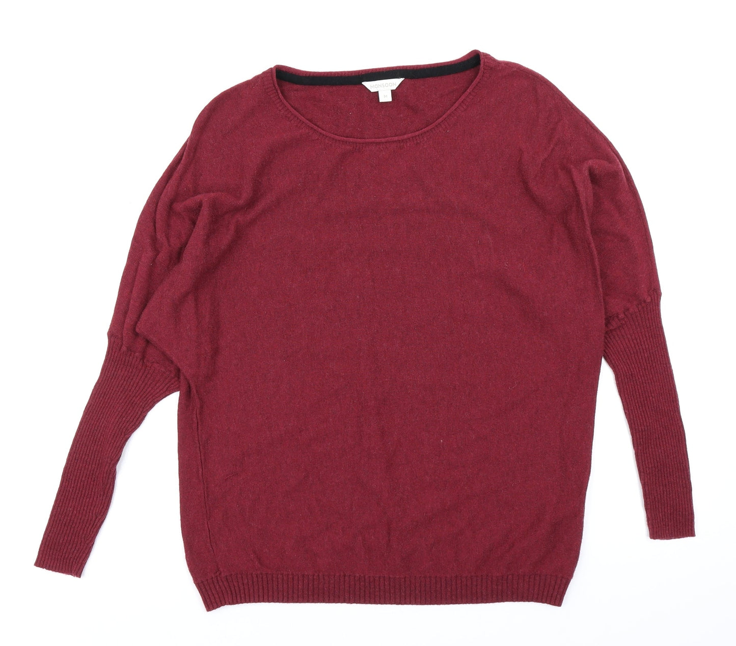 Womens UK Size M Monsoon Purple Pullover Jumper