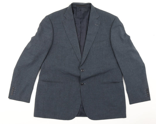 Mens UK Size 44 Marks & Spencer Regular Black Suit Jacket