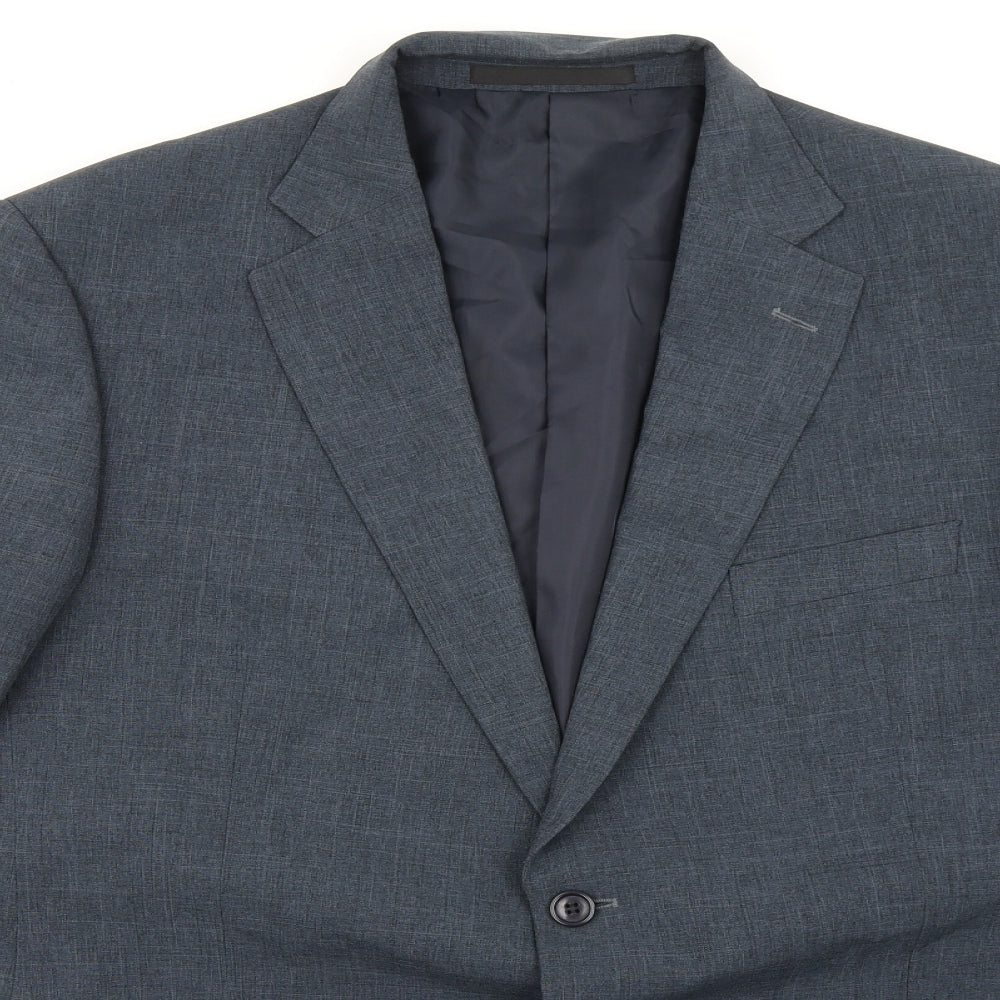 Mens UK Size 44 Marks & Spencer Regular Black Suit Jacket