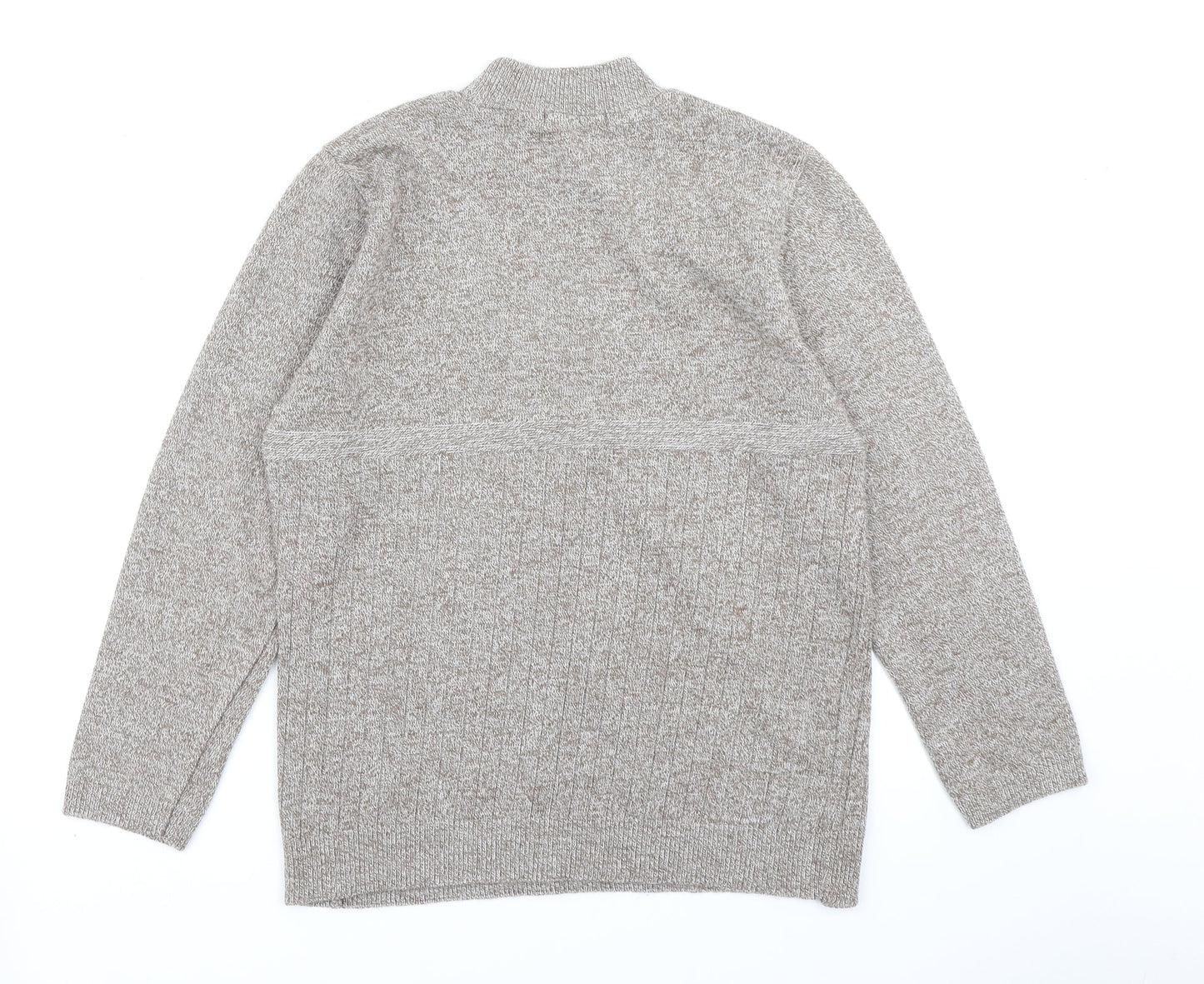 Womens UK Size L Envy Brown Pullover Jumper