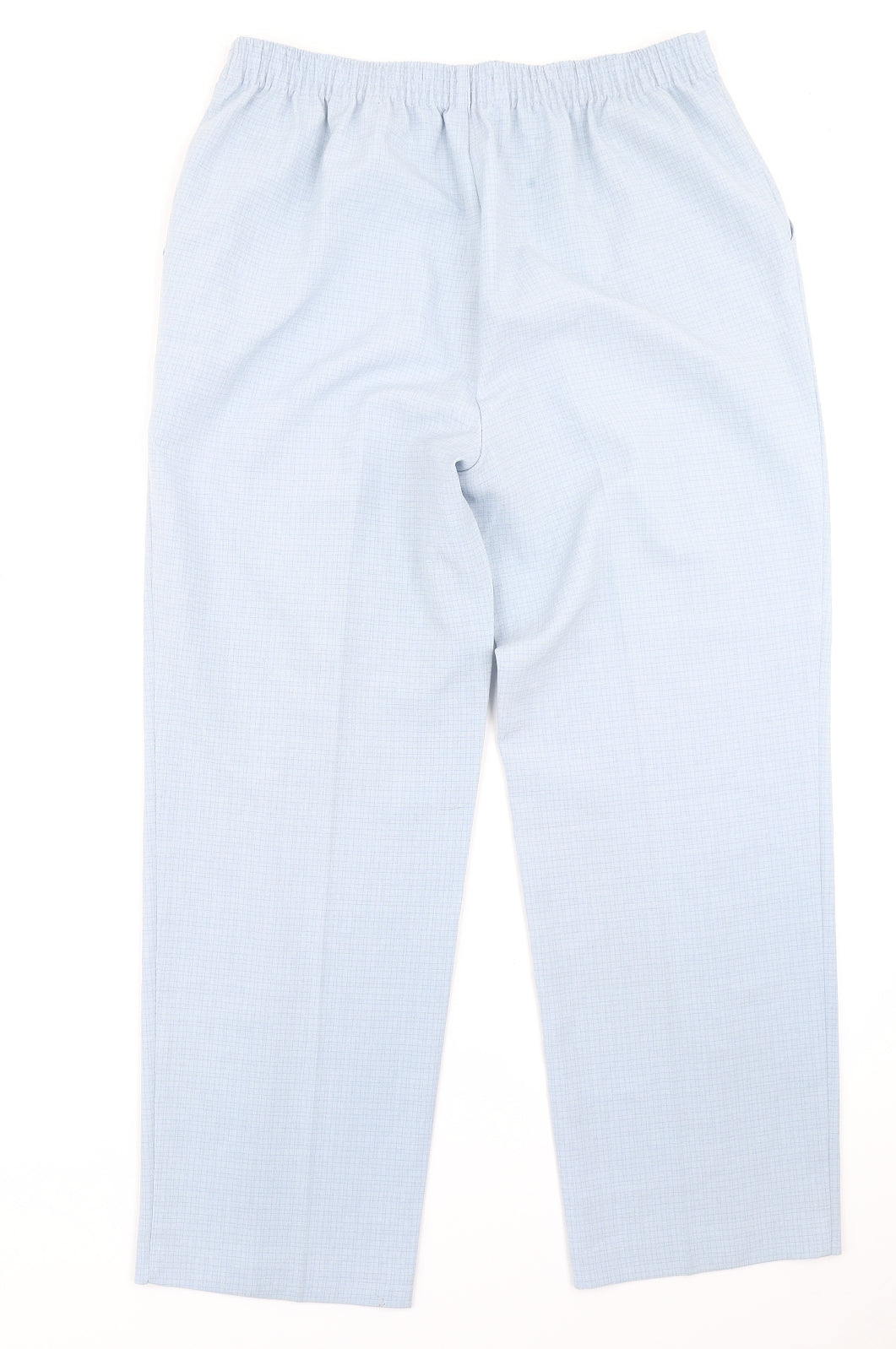 Womens UK Size 14 Marks & Spencer Regular Fit  Blue Trousers