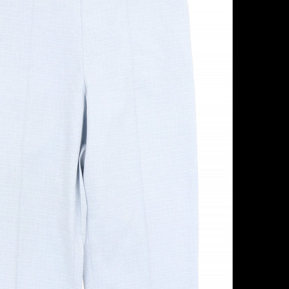 Womens UK Size 14 Marks & Spencer Regular Fit  Blue Trousers