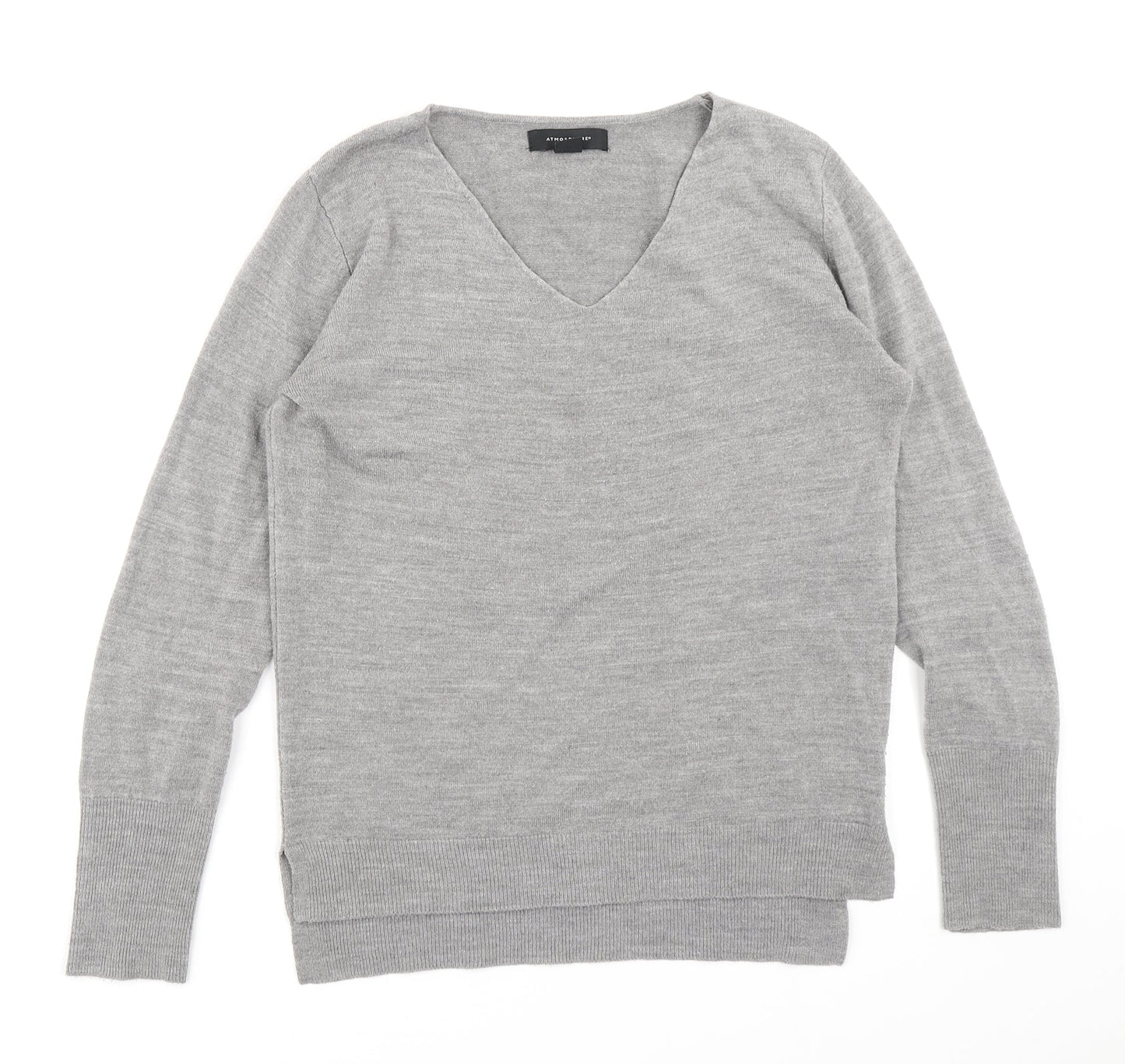 Womens UK Size 10 Atmosphere Grey Pullover Jumper