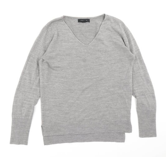 Womens UK Size 10 Atmosphere Grey Pullover Jumper
