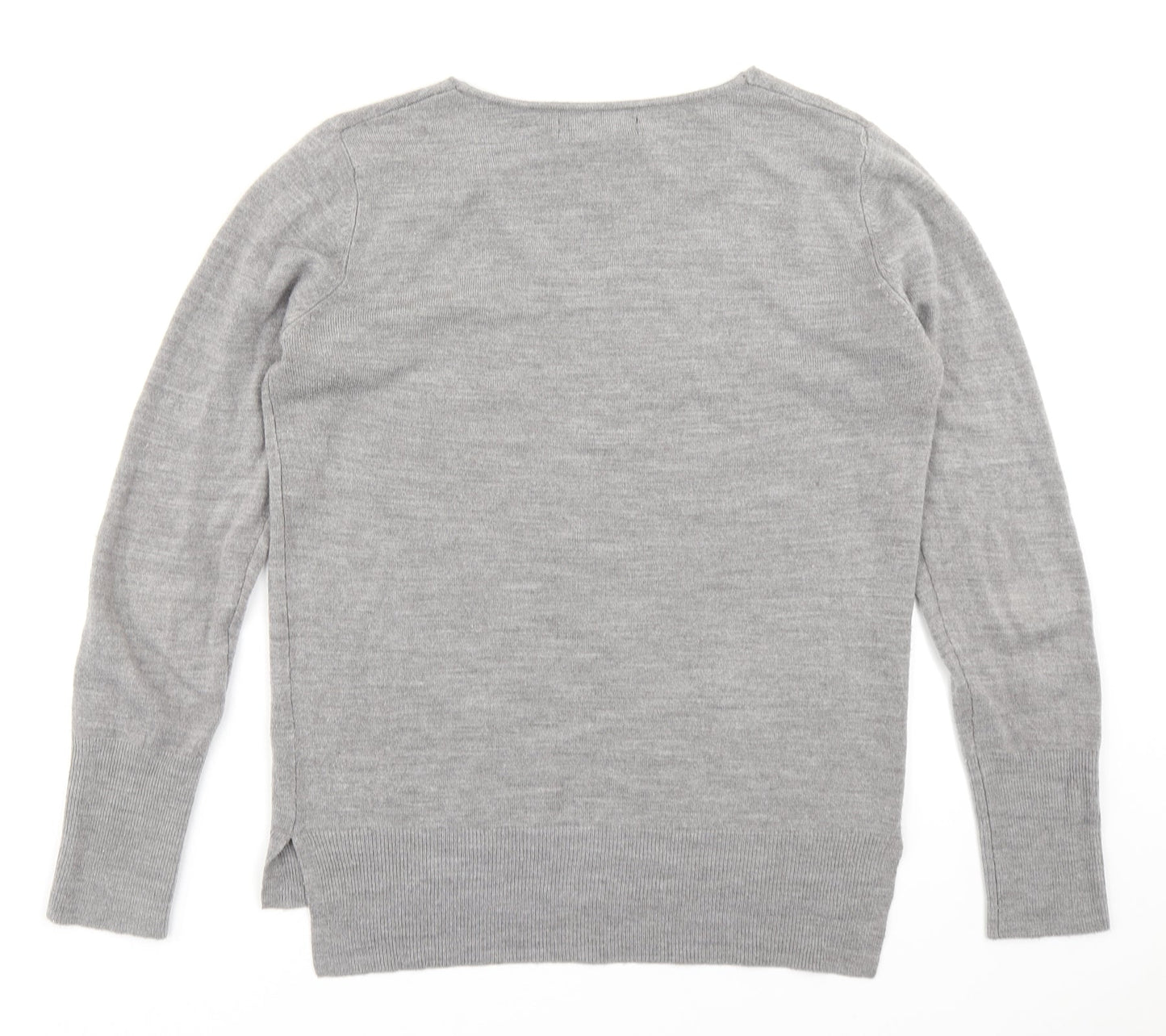 Womens UK Size 10 Atmosphere Grey Pullover Jumper