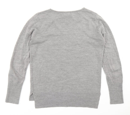Womens UK Size 10 Atmosphere Grey Pullover Jumper